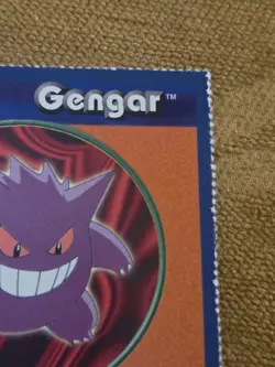 Gengar Pokemon Poketrivia MewTwo Movie Card Burger King Vintage - Image 5