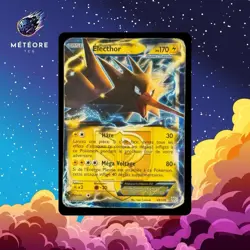 Carte Pokemon Electhor EX 48/135 Noir & Blanc Tempete Plasma FR - Image 1