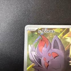 N's Zorua SVP189 Pokemon Center Stamped Promo - Image 2
