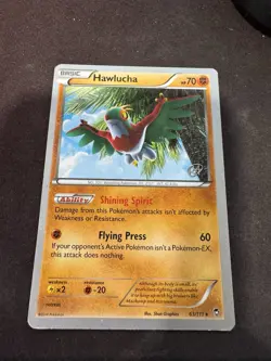 Pokemon Card - Hawlucha 63/111 - Furious Fists - World Championships 2015 - Image 1