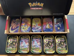 Pokemon Kanto Power Mini Tin 5x Evolving Skies Booster Packs Pokemon Cards TCG - Image 1