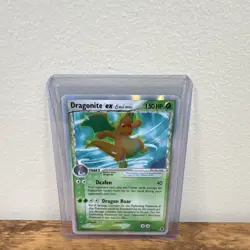 Pokemon Dragonite ex Dragon Frontiers 91/101 Ultra Rare Holo Very clean surface! - Image 1