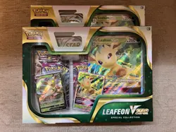 2x Pokemon TCG Leafeon Vstar Special Collection Box New & Sealed - Image 1