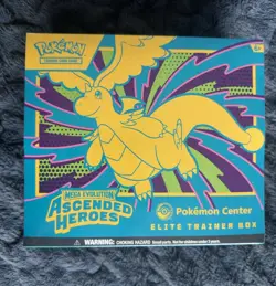 💎Pokemon Ascended Heroes Pokemon Center ETB Sealed But Damaged See Pics - Image 1