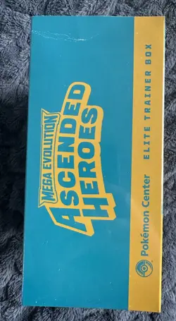 💎Pokemon Ascended Heroes Pokemon Center ETB Sealed But Damaged See Pics - Image 2