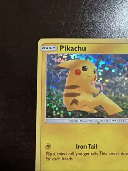 Pikachu 6/12 Pokemon TCG McDonald’s 2019 Promo DMG - Image 2
