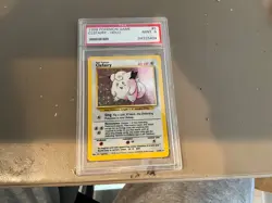 Clefairy 005/102 Base Set Hologram PSA 9 mint Pokemon card. - Image 1