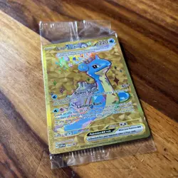 Pokemon TCG Lapras EX Scarlet Violet Black Star Promo 164 SEALED - Image 1