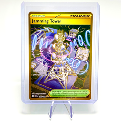 Pokemon TCG Destined Rivals: Jamming Tower Card #243/182 (Gold Secret Rare) NM - Image 3