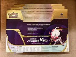3x Pokemon TCG Hisuian Zoroark VSTAR Premium Collection Box New & Sealed - Image 2