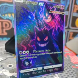 Gengar Evolution Custom Made Texture Holo Foil Pokemon Card ACG CCG - Image 5