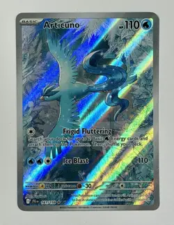 Pokemon TCG - Articuno - 161/159 - 2025 Scarlet & Violet Base Set: SV09 IR - Image 1
