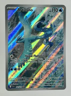 Pokemon TCG - Articuno - 161/159 - 2025 Scarlet & Violet Base Set: SV09 IR - Image 2