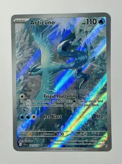 Pokemon TCG - Articuno - 161/159 - 2025 Scarlet & Violet Base Set: SV09 IR - Image 3