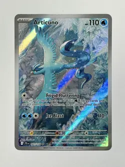 Pokemon TCG - Articuno - 161/159 - 2025 Scarlet & Violet Base Set: SV09 IR - Image 4