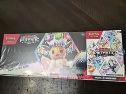 Pokemon Prismatic Evolutions Surprise Box And Booster Bundle SEALED - Image 1