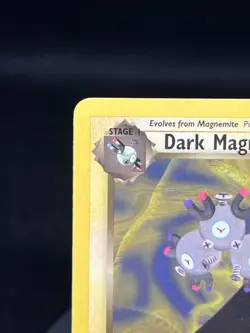 Pokemon TCG Dark Magneton 28/82 Team Rocket 1st Edition Regular LP - Image 2