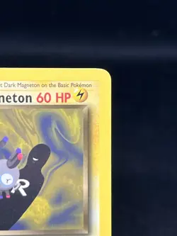 Pokemon TCG Dark Magneton 28/82 Team Rocket 1st Edition Regular LP - Image 3