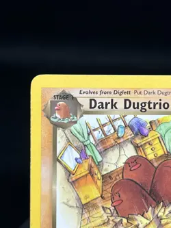 Pokemon TCG Dark Dugtrio 23/82 Team Rocket 1st Edition Regular LP - Image 2