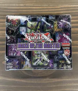 Yu-Gi-Oh English Maze of the Master 1st Edition Booster Box SEALED! - Image 2