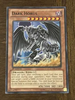 Dark Horus LCYW-EN209 Legendary Collection 3: Yugi's World 1st Edition Common LP - Image 1