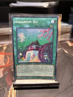 Yu-Gi-Oh! Aquarium Set 1st Ed. DRL2-EN043 Super Rare NMU/LP x1 - Image 1