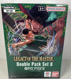 One Piece: Double Pack Set - Legacy of the Master [DP-08] Full Sealed Display - Image 1