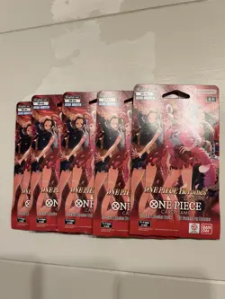 One Piece TCG Heroines Edition EB-03 Sleeved Booster Packs Lot of 5 Sealed - Image 2