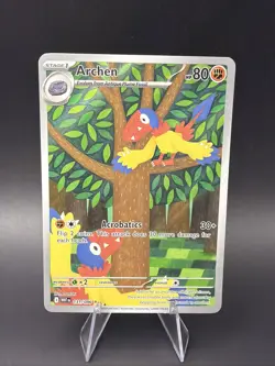 Pokemon Archen Illustration Rare Holo Sv: White Flare 131/086 English TCG Card - Image 1