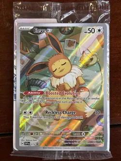 Pokemon Prismatic Evolutions Eevee 173 Promo Sealed - Image 1