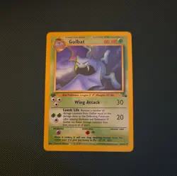1st Edition Golbat 34/62 Fossil Set Rare Vintage 1999 Pokemon Card - LP - Image 1