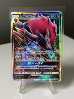 Pokemon TCG Zoroark GX Shining Legends Holo Ultra Rare Card 53/73 - Image 1