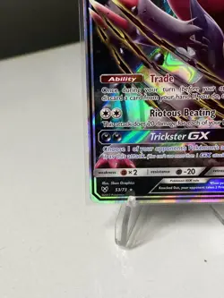 Pokemon TCG Zoroark GX Shining Legends Holo Ultra Rare Card 53/73 - Image 4