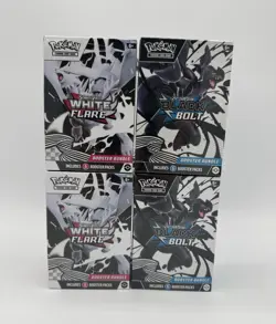 Pokemon Black Bolt & White Flare Booster Bundle New Factory Sealed Lot - Image 1