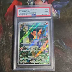 2023 POKEMON SVP EN-SV BLACK STAR PROMO #044 CHARMANDER PSA 9 - Image 1