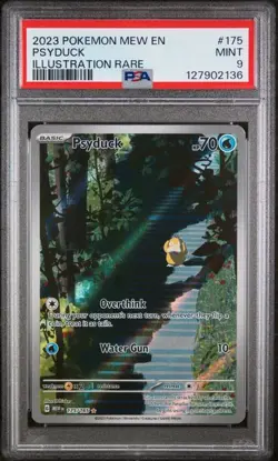 Graded Pokemon - Psyduck (175/165) Scarlet and Violet 151 PSA 9 - Image 1