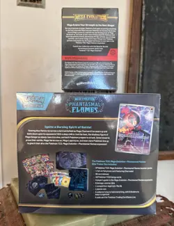 Pokemon Phantasmal Flames ETB & Mega Evolutions Booster Bundle Sealed - Image 2