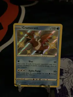 Cramorant SV030/SV122 Shining Fates: Shiny Vault Holo Pokemon TCG 2021 - Image 1