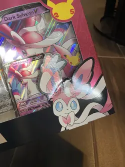 Pokemon TCG: 25th Anniversary Celebrations Dark Sylveon V Collection Box -Sealed - Image 2
