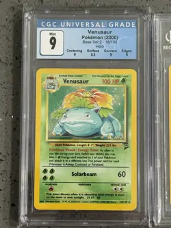 Pokemon Base Set 2 - Charizard (BGS 9) /Blastoise & Venusaur (CGC 9) - Trio Big3 - Image 5