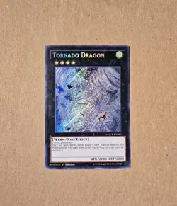 YUGIOH TORNADO DRAGON MACR-EN081 1ST EDITION SECRET RARE NM - Image 1