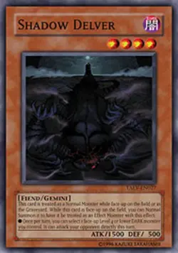 Shadow Delver - TAEV-EN027 - Common - Unlimited Edition - Heavily Played - Image 1