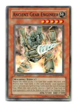 Ancient Gear Engineer - SD10-EN003 1st Edition - YuGiOh-LP - Image 1