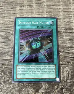 Diffusion Wave-Motion MFC-107 Magician's Force Unlimited Secret Rare lp - Image 1