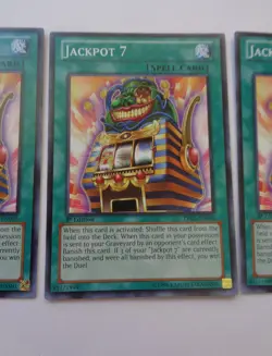 Playset: 3x Jackpot 7 PRIO-EN068 (Common, 1st Edition, Near Mint / NM) Yugioh - Image 4