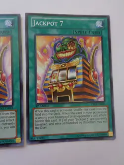 Playset: 3x Jackpot 7 PRIO-EN068 (Common, 1st Edition, Near Mint / NM) Yugioh - Image 5
