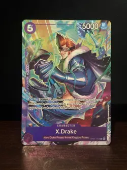 X. Drake Premium Card Collection Best Selection Vol. 2 ONE PIECE English NM - Image 1