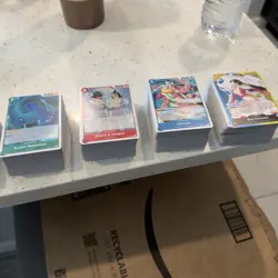 One Piece TCG Cards Bulk 3.5k Lot - C , UC, L, DONS! Mix, OP-14 - Image 2