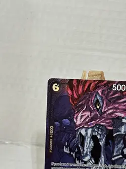 St. Ethanbaron V. Nusjuro One Piece TCG Alt Art OP13-080 Carrying On His Will NM - Image 2