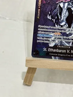 St. Ethanbaron V. Nusjuro One Piece TCG Alt Art OP13-080 Carrying On His Will NM - Image 5